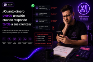 Cuánto dinero pierde un salón cuando responde tarde a sus clientes