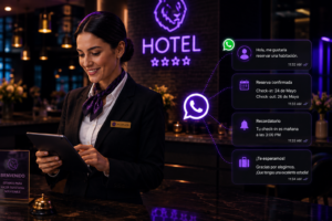 Cómo automatizar la atención de tu hotel y mejorar la experiencia de tus huéspedes 24/7