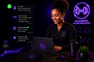 Cómo automatizar la atención de tu gimnasio o estudio fitness y aumentar membresías 24/7